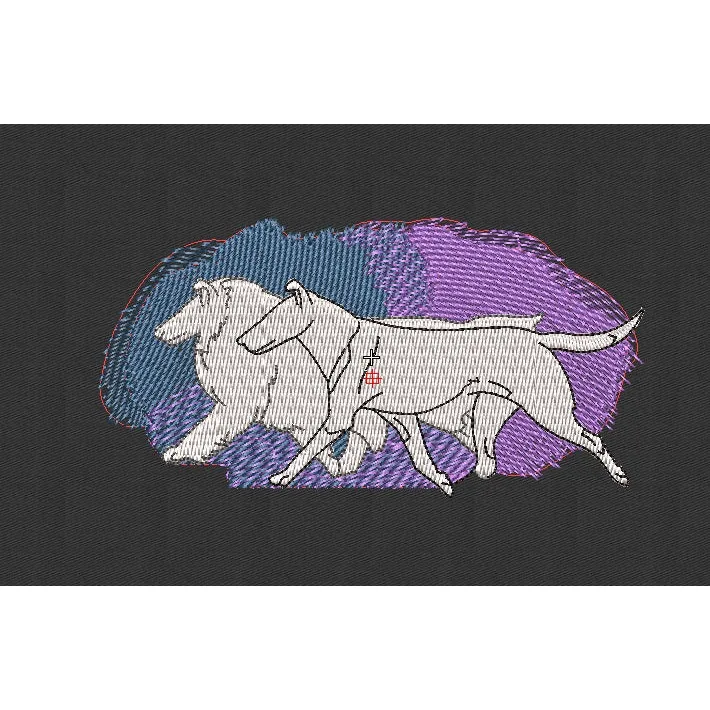 Dog Embroidery Design