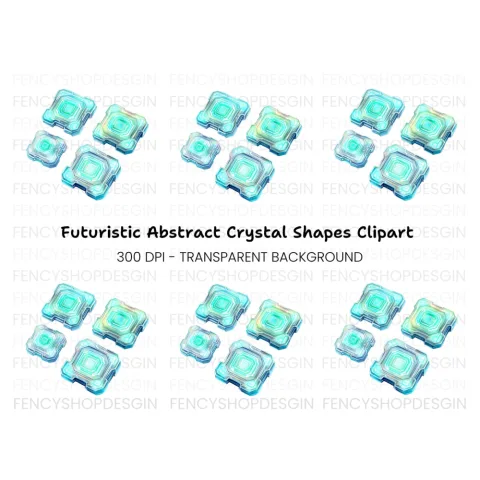 Luminous Tech Core Clipart Bundle