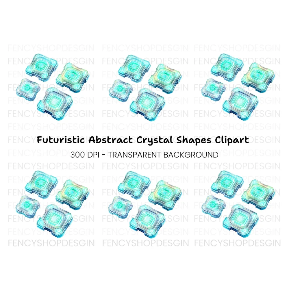 Luminous Tech Core Clipart Bundle