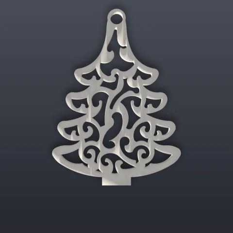 Christmas Tree 3D Print STL File