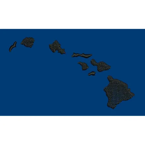 Map Design Embroidery Design
