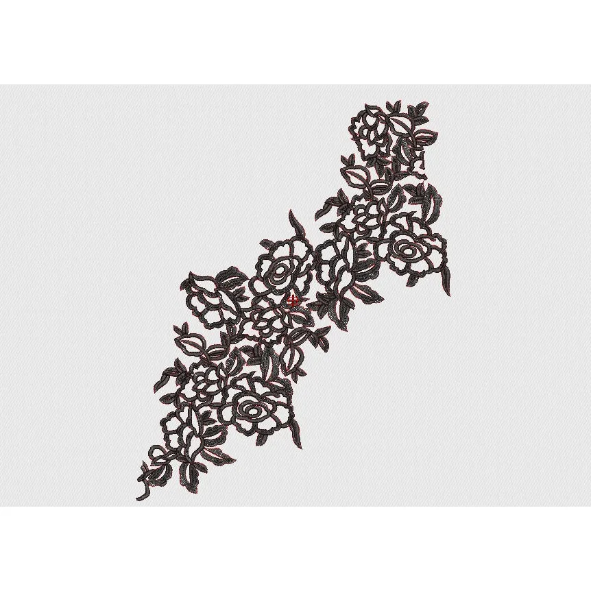 Flower Embroidery Design 871