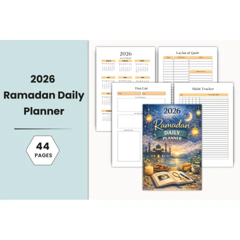 Ramadan Daily Planner