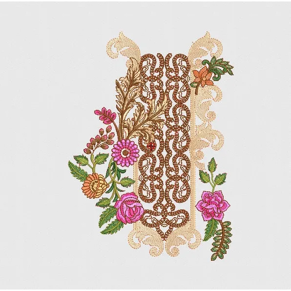 Flower Embroidery Design