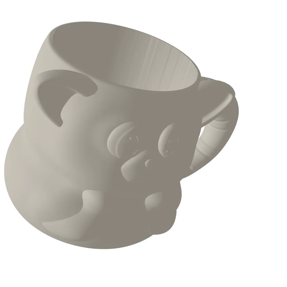 Red Cup 3D Print STL File