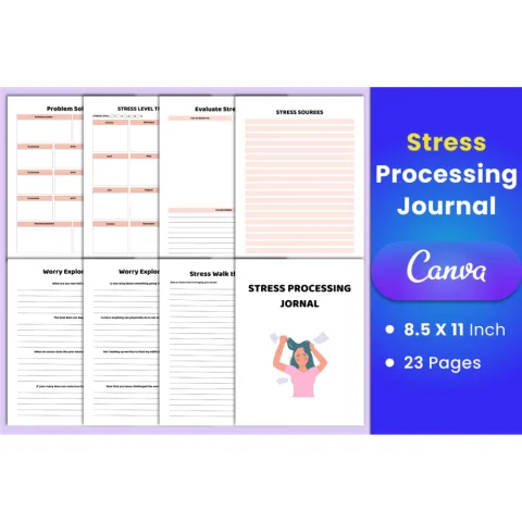 Stress Processing Journal Planner