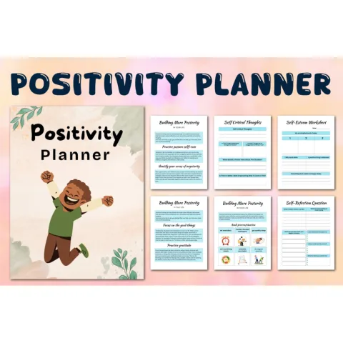 Positivity Planner for Daily Inspiration