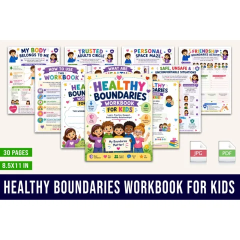 Healthy Boundaries For Kids Workbook