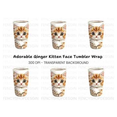 Adorable Fluffy Kitten Clipart Bundle