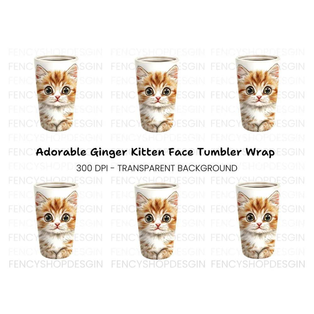 Adorable Fluffy Kitten Clipart Bundle