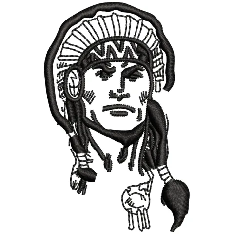Prince Of Tribe Embroidery Design