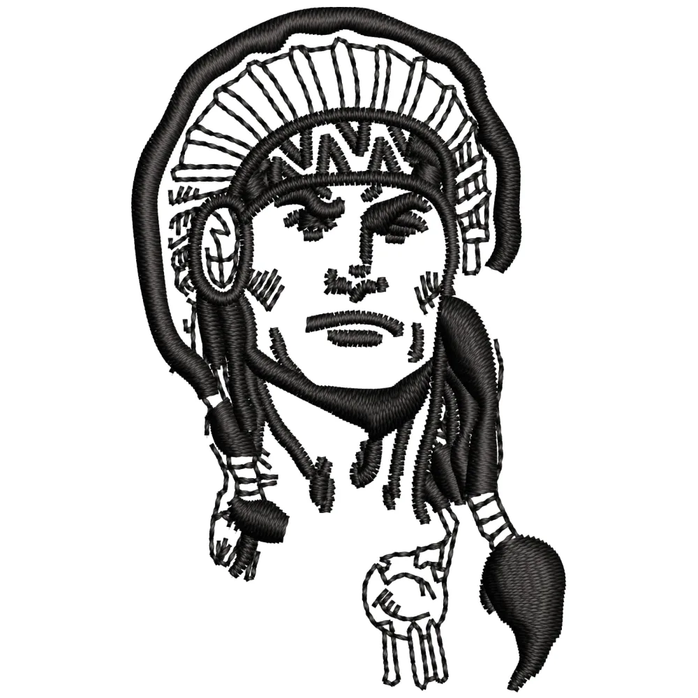 Prince Of Tribe Embroidery Design