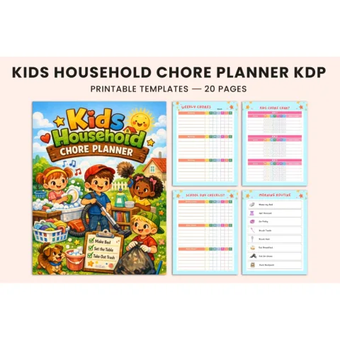 Kids Household Chore Planner