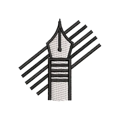 Pen Art Embroidery Design