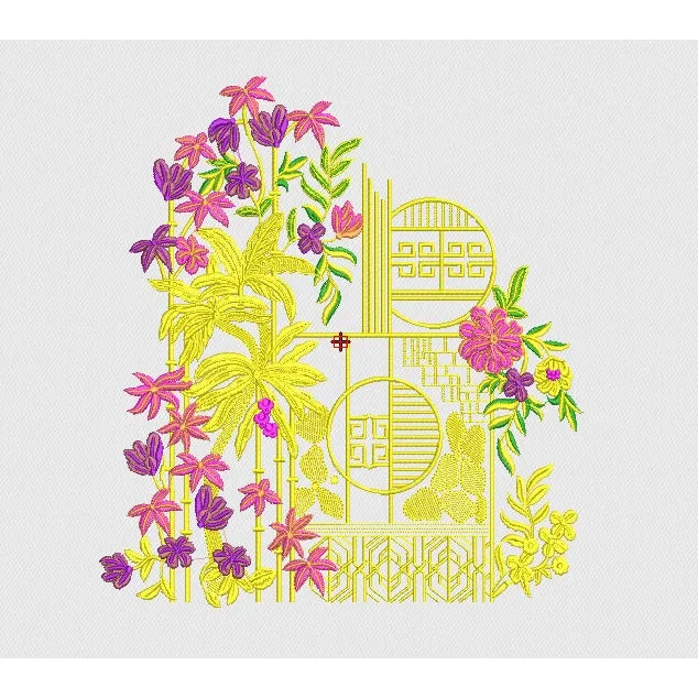 Flower Embroidery Design