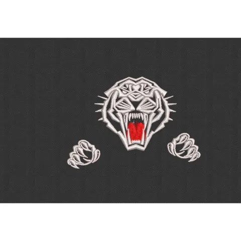 Tiger Embroidery Design