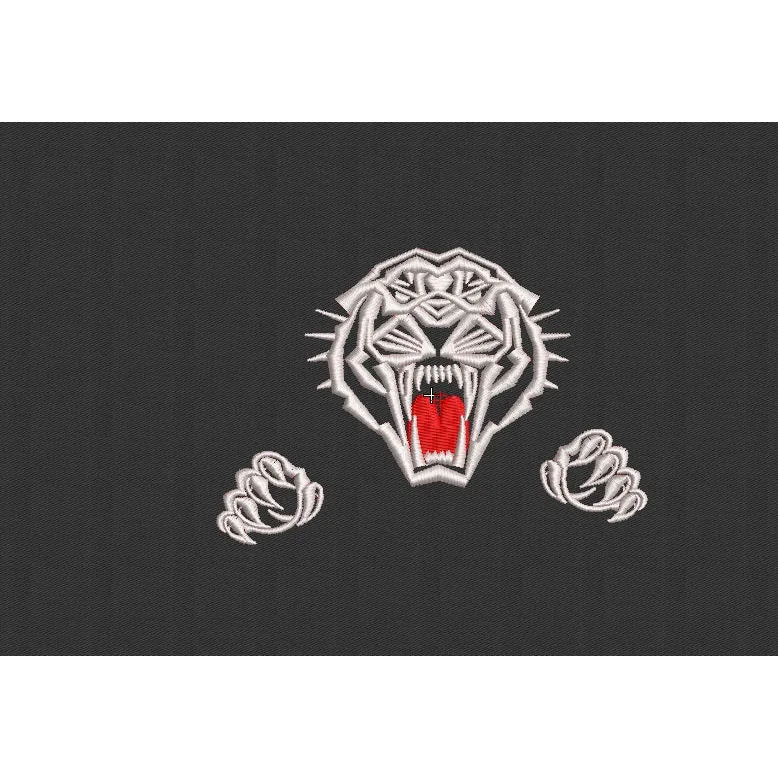 Tiger Embroidery Design