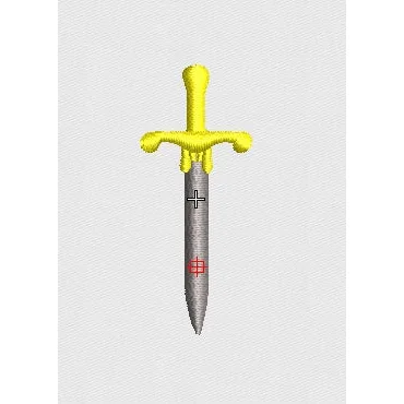 Sword Embroidery Design