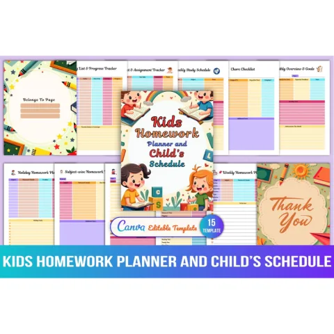 Kids Homework and Child Planner