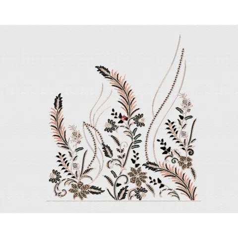 Flower Embroidery Design