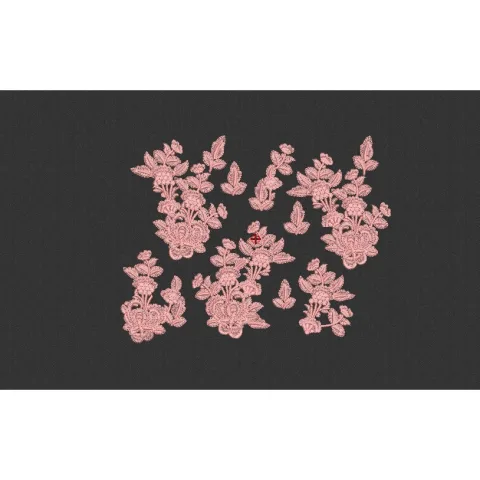 Flower Embroidery Design