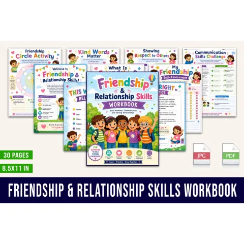 Friendship Relationship Skills Workbook