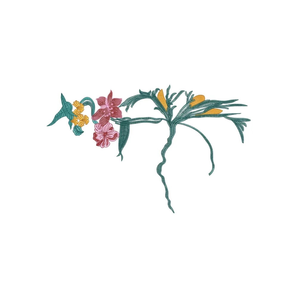 Lily Multi Embroidery Design