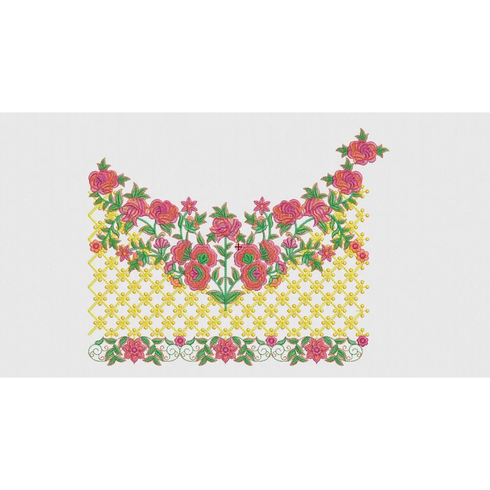 Flower Embroidery Design