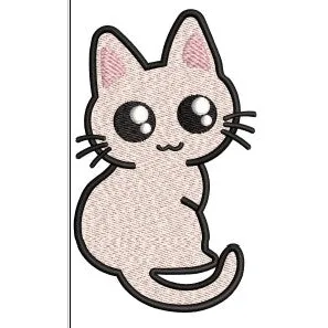 Cat Embroidery Design
