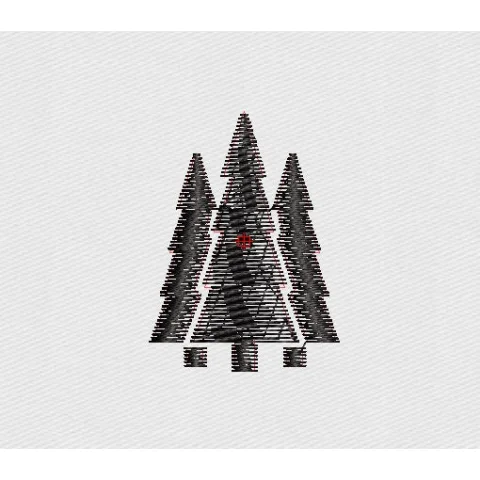 Tree Embroidery Design