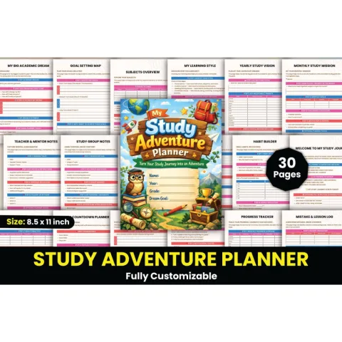 Study Adventure Planner