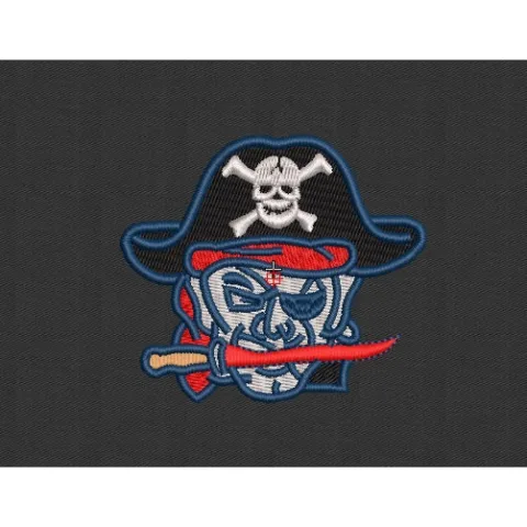 Pirates Embroidery Design
