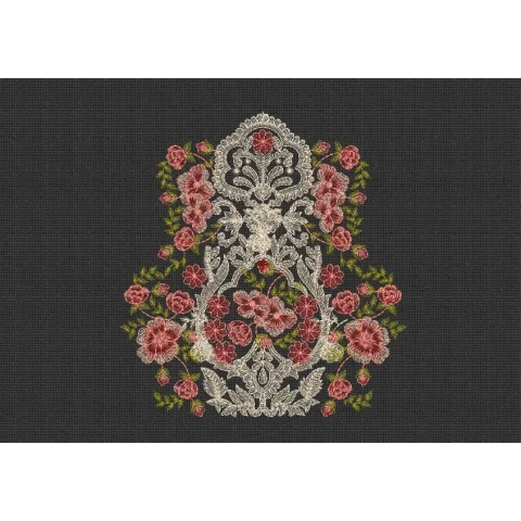 Flower Embroidery Design