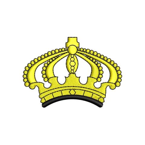 Crown Beauty Embroidery Design