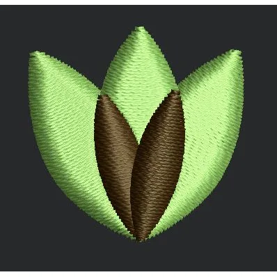 Bud Embroidery Design