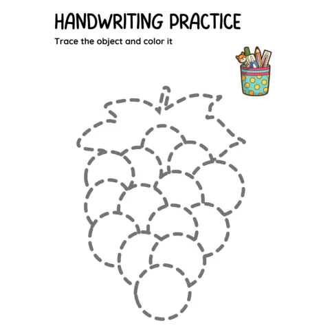 Trace and Color Mini Workbook