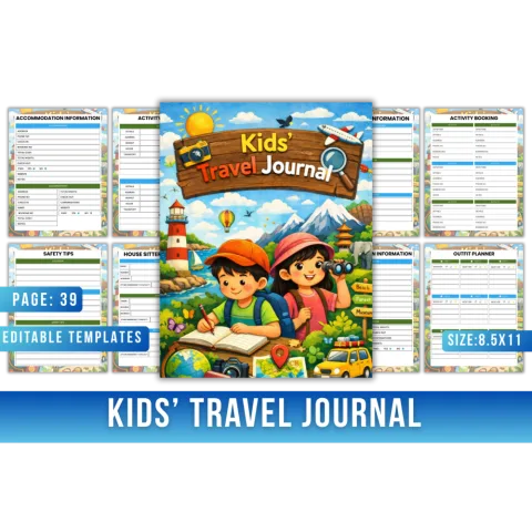 Kids Travel Journal