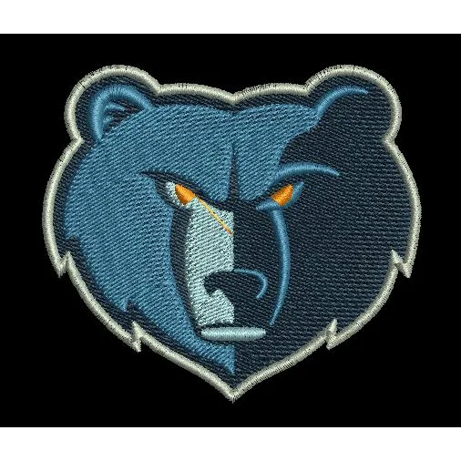 Grizzly Fury Stitch Embroidery Design