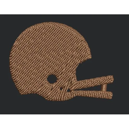 Protective Field Headgear Embroidery Design