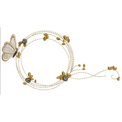 Butterfly Embroidery Design
