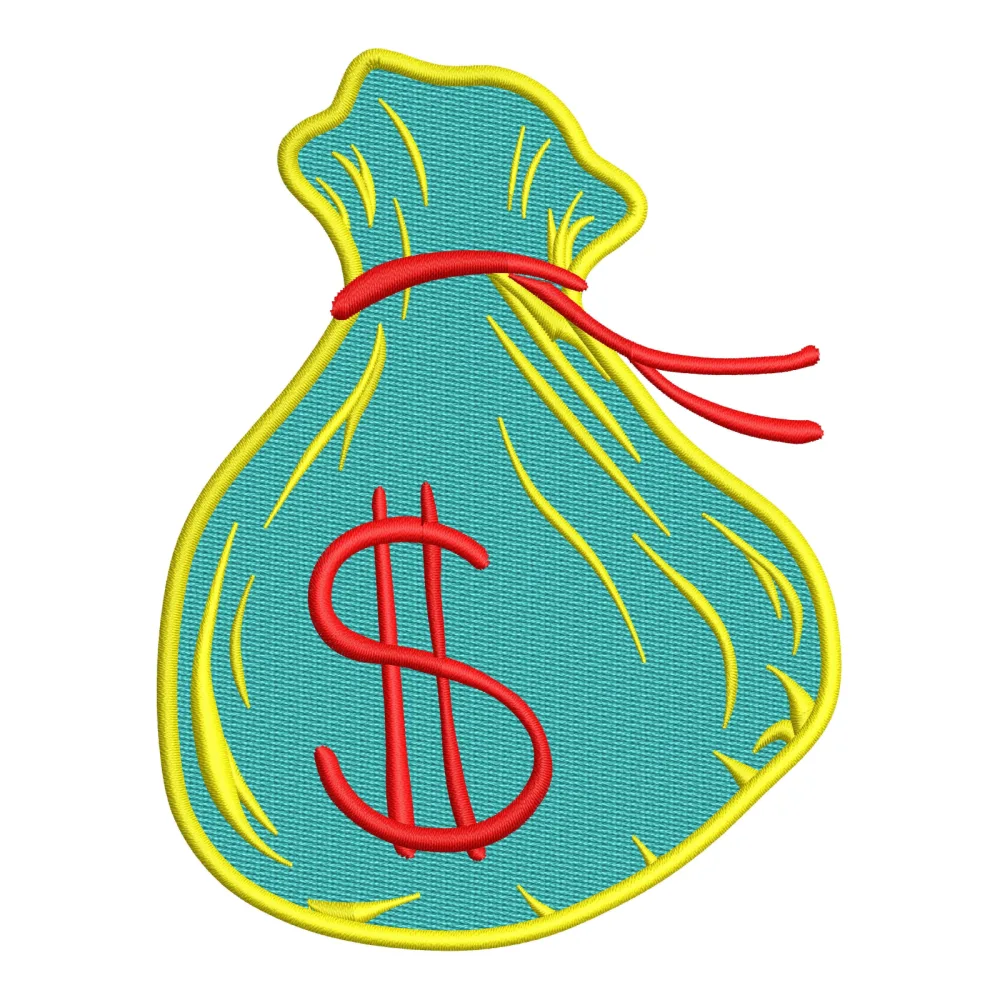 Dollar Embroidery Design