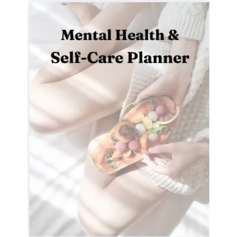Mental Health and Self Care Planner Bundle