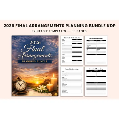 Final Arrangements Planning Planner