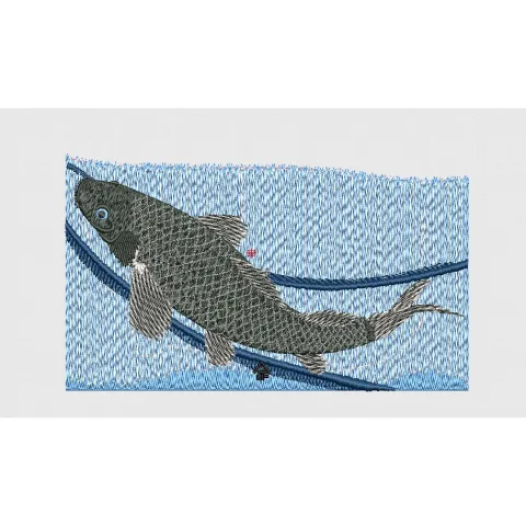 Fish Embroidery Design