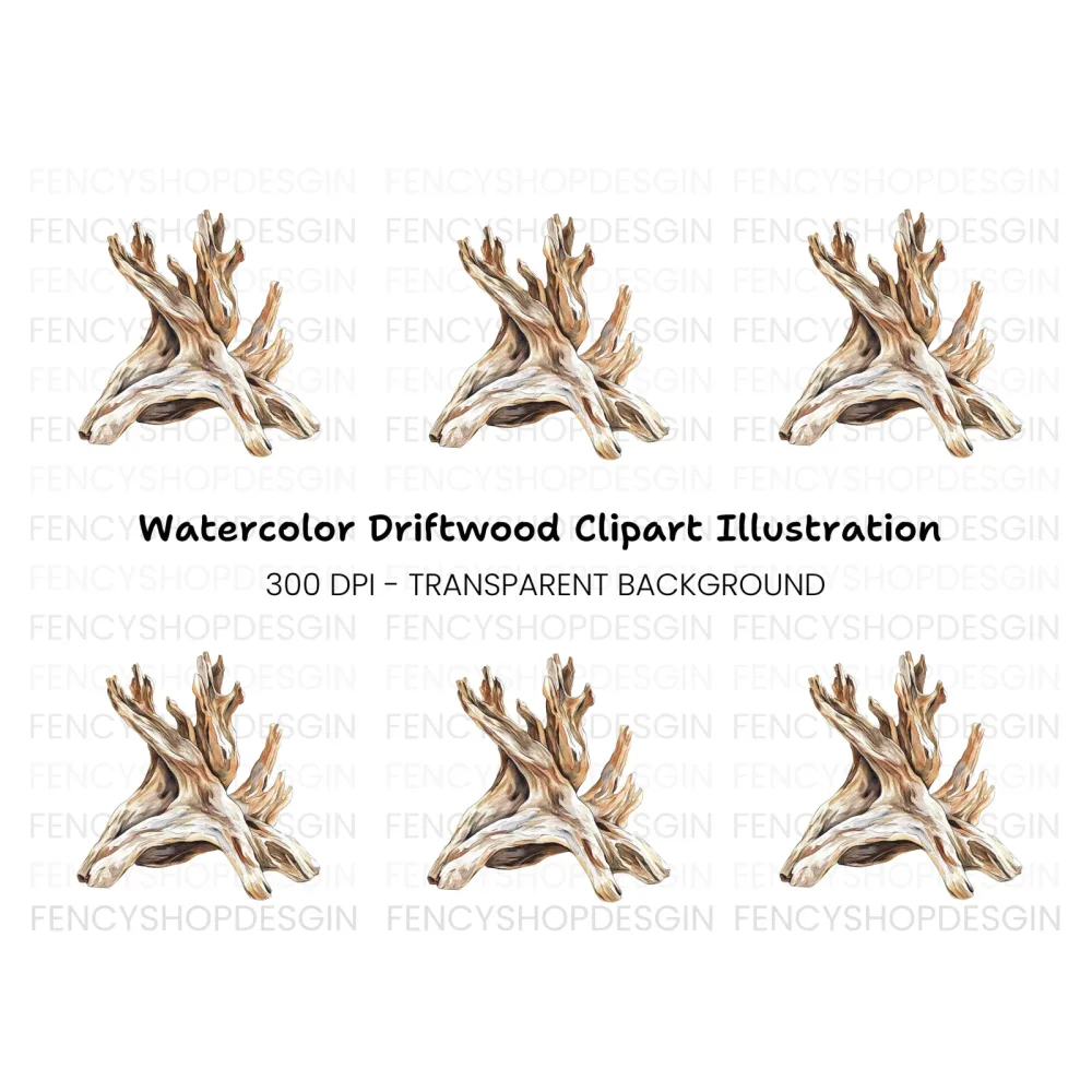 Driftwood Clipart Bundle