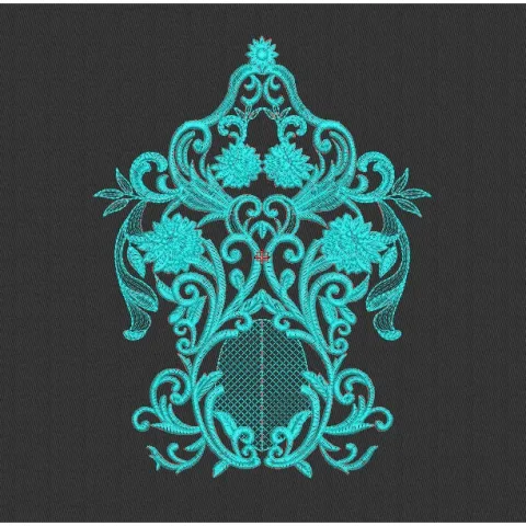 Flower Embroidery Design