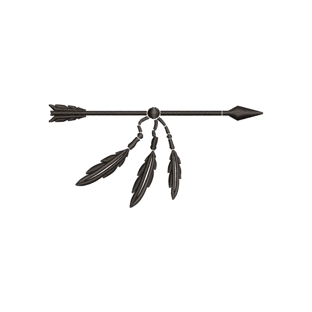 Tribe Arrow Embroidery Design