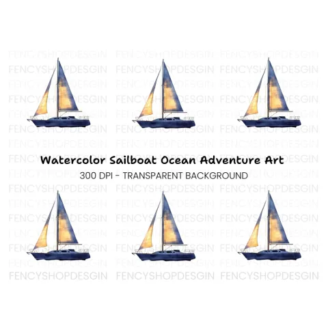 Sailboat Clipart Bundle