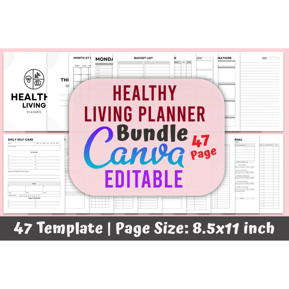Healthy Living Planner