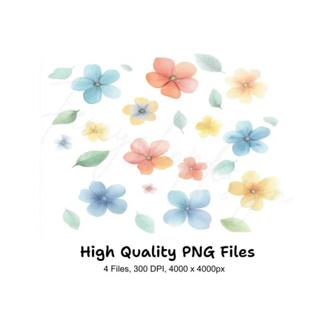 Floral Clipart Bundle